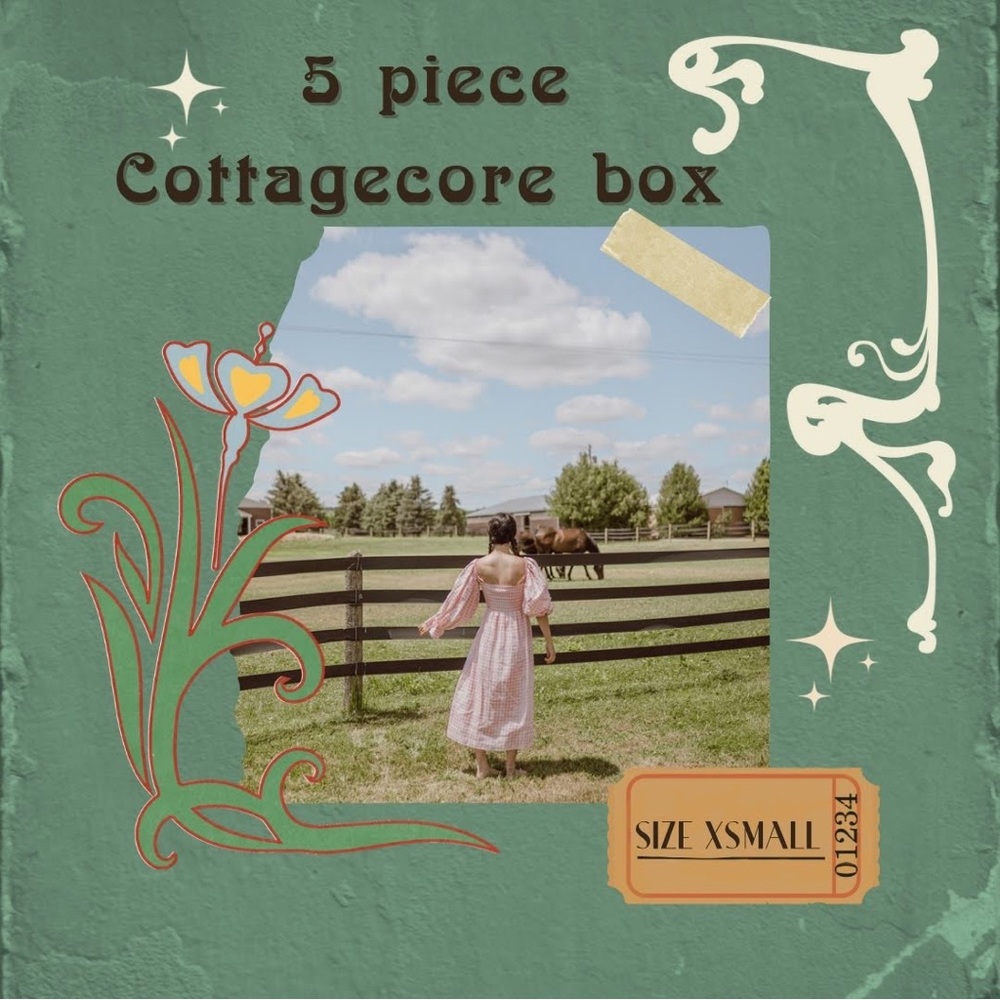 Cottagecore style box XSMALL